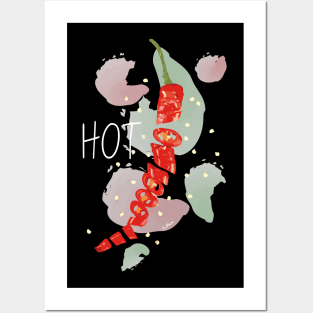 Hot chilli Posters and Art